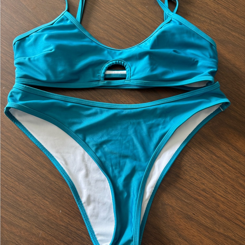 Teal Bikini Set